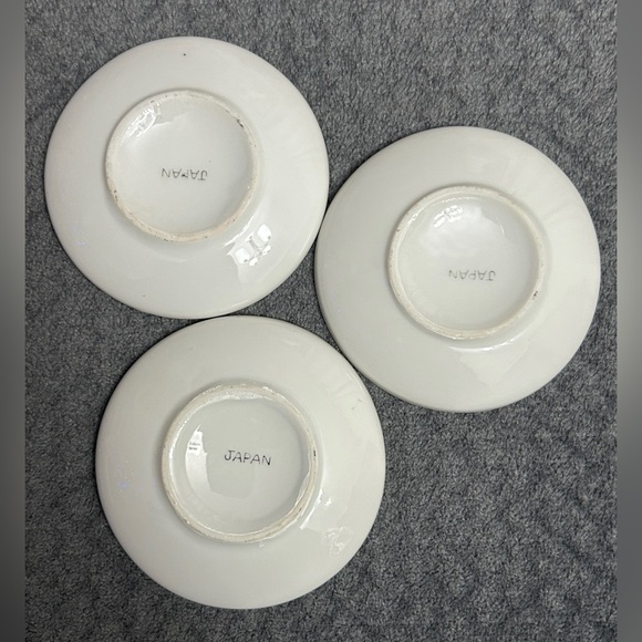 Set of 6 Vintage Risqué Humour Coasters / Ashtrays / Trinket Dishes from Japan - Picture 7 of 8